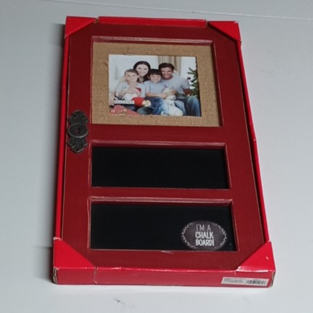 Malden International Designs Picture Fame & Chalk Board combo 19.5 in x 10.5 in